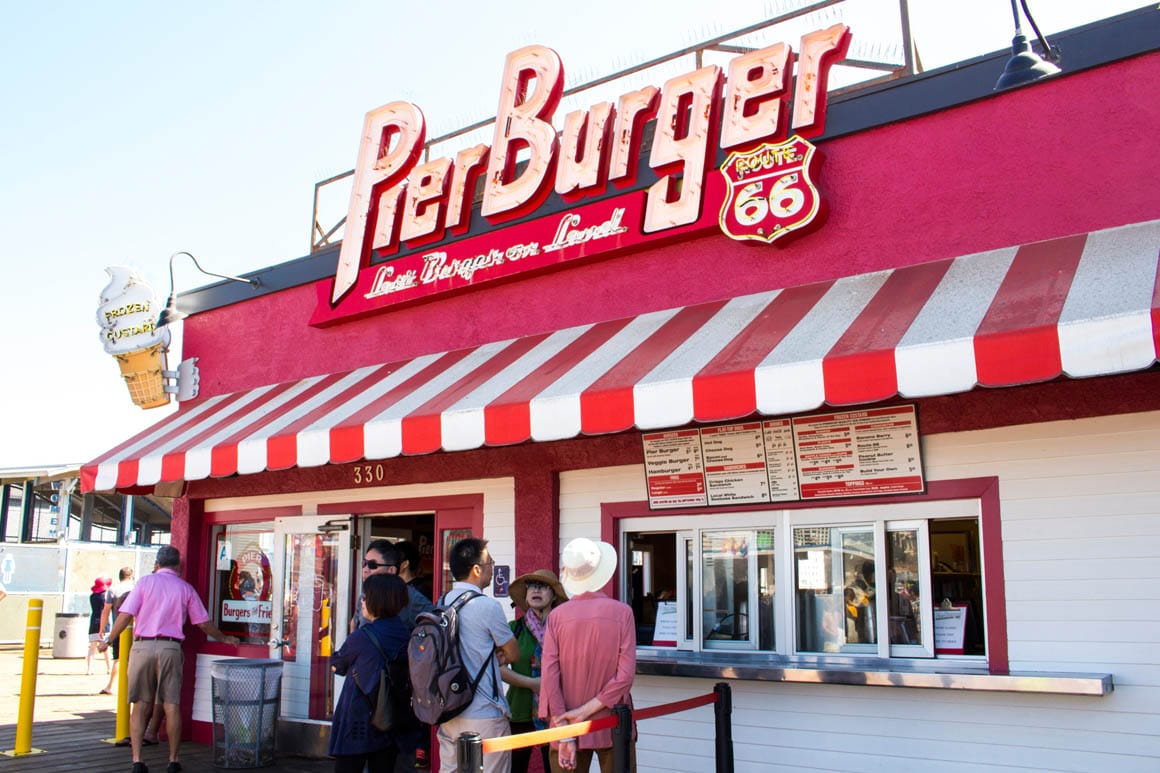 Pier Burger, Píer de Santa Mônica