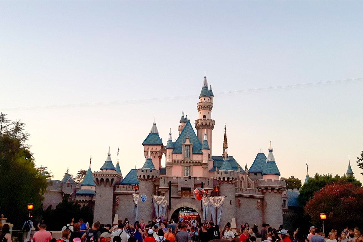 Castelo da Bela Adormecida Disneyland Califórnia