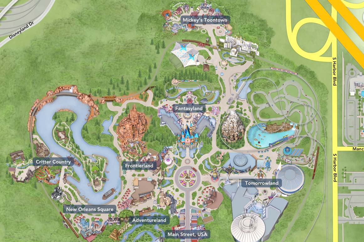 Disneyland Park Califórnia, o primeiro parque da Disney 1