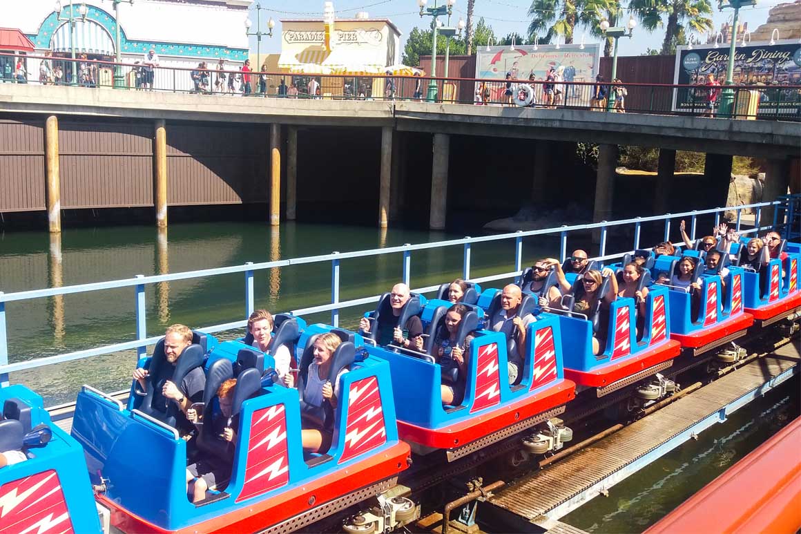 Carros da California Screamin' Disney California Adventure