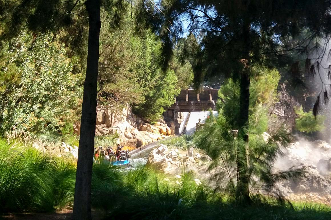 Grizzly River Run na Grizzly Peak Disney California Adventure