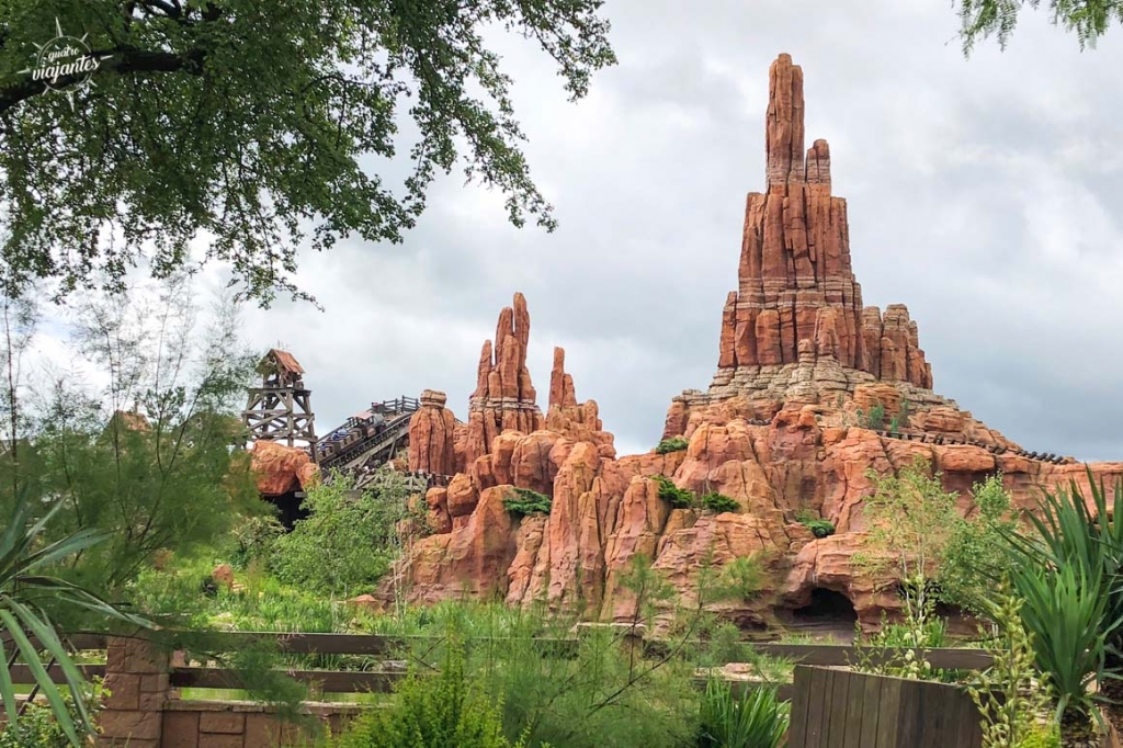 Brinquedo Big Thunder da Disneyland Paris