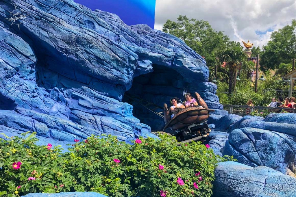 Crush's Coaster walt disney studios park