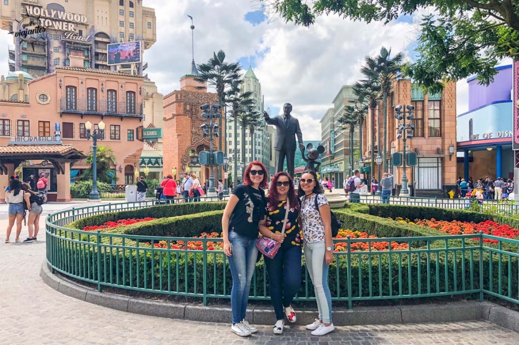 Foto de família no Walt Disney Studios Park