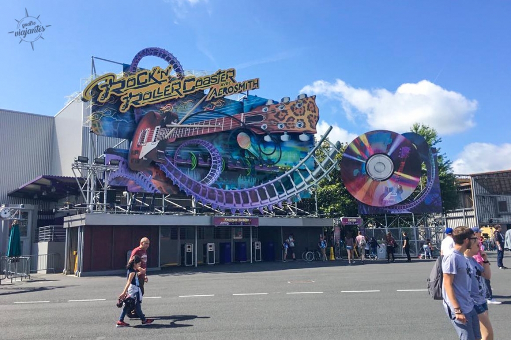 Rock 'n' Roller Coaster walt disney studios park