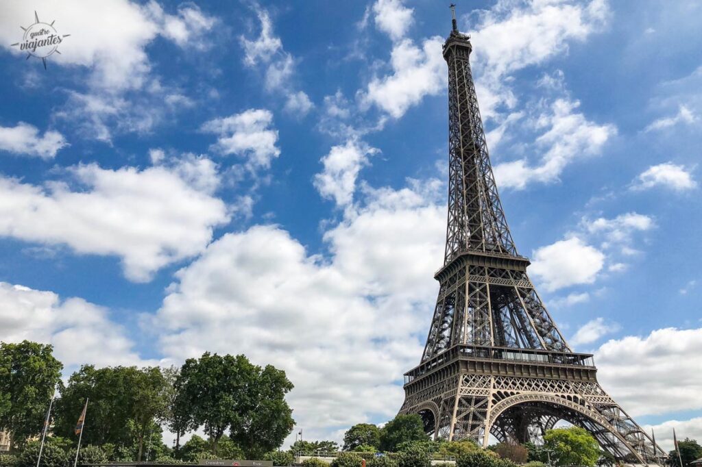 Torre Eiffel do Batobus Paris