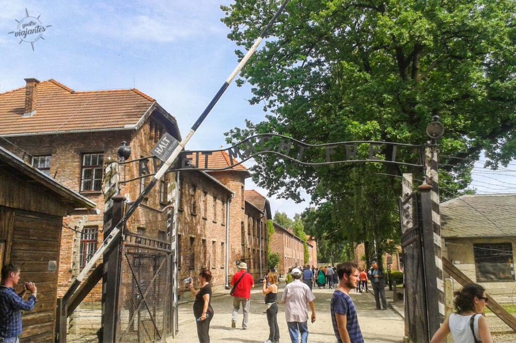 entrada de Auschwitz