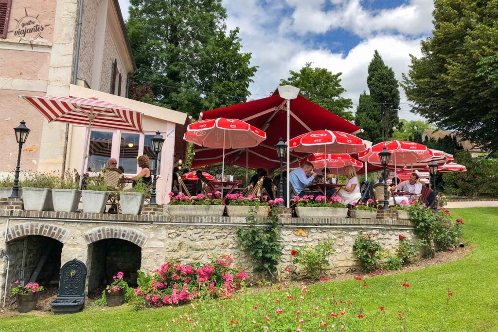 Restaurante La Musardiere  em Giverny na França