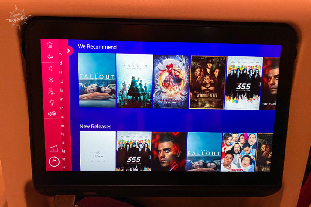 Sistema de Entretenimento da Latam