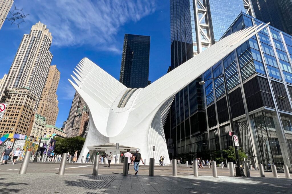 Vista do World Trade Center Station The Oculus
