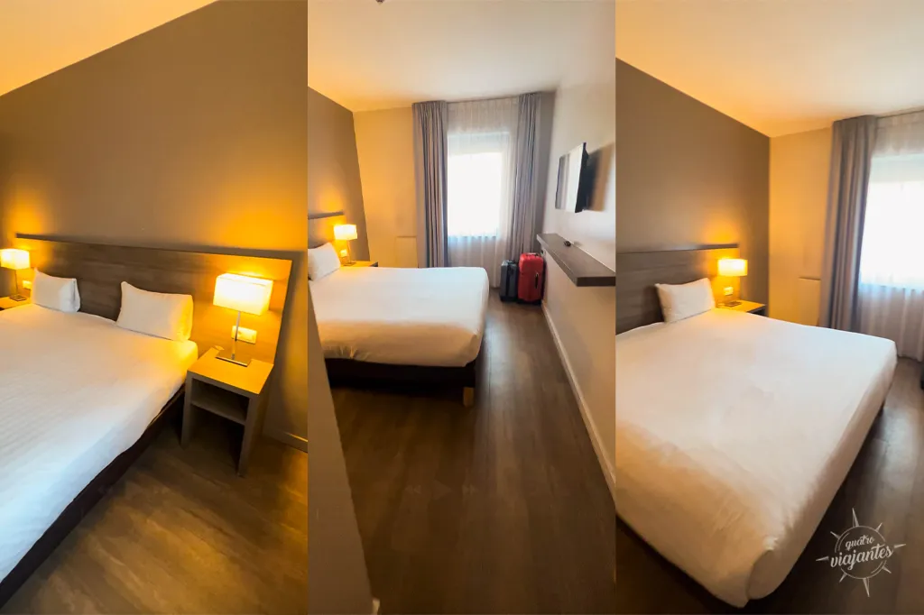 Visão geral do quarto no Citadines Apart'hotel Toison d’Or em Bruxelas
