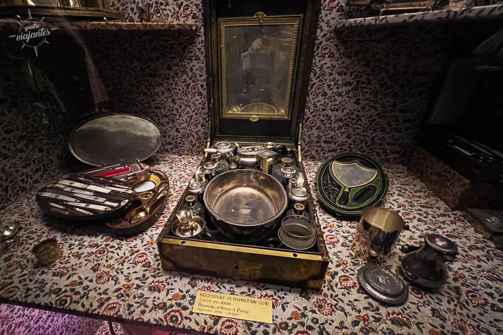 Conjunto de utensílios de viagem do Imperador Napoleão I