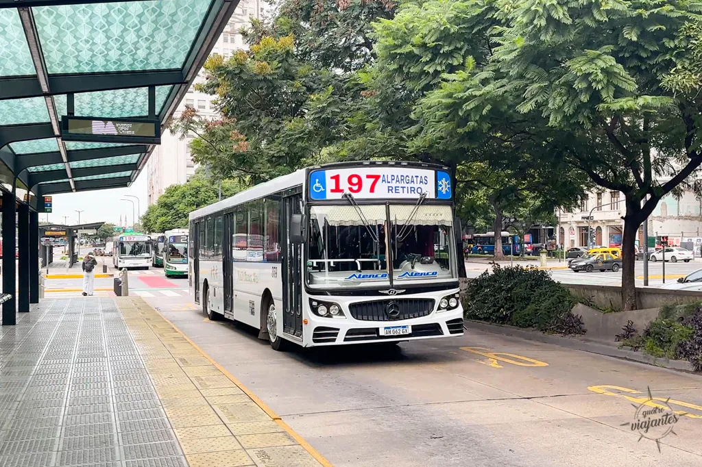 Transporte em Buenos Aires - ônibus da linha 197