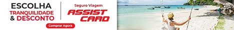 Banner Seguro Viagem Assist Card - Quatro Viajantes